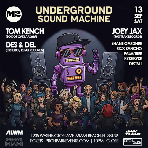 Underground Sound Machine - M2 Miami - 09/13/25