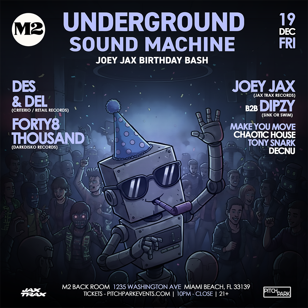 Underground Sound Machine: Special Edition at M2 Miami | December 19, 2025